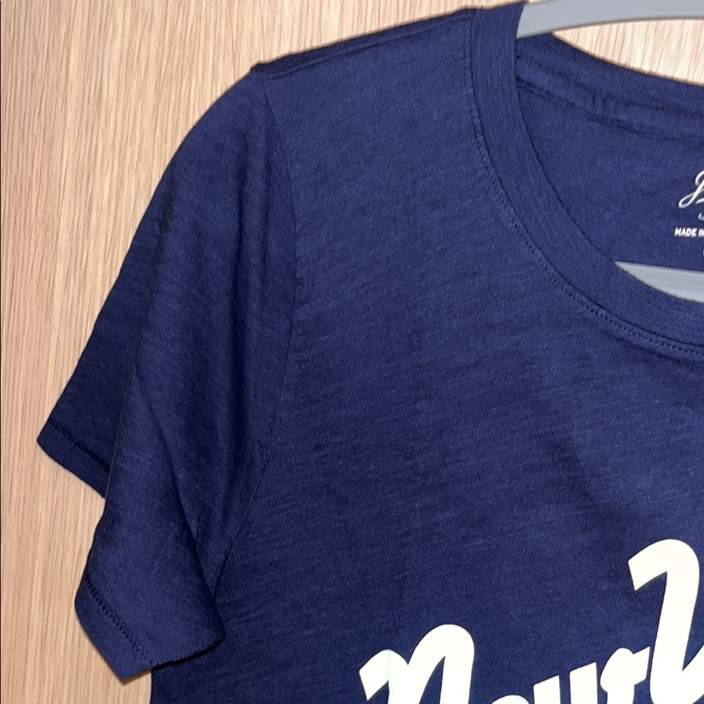 J. Crew New York City (retro graphic) Short Sleeve Tee - Picture 5 of 7